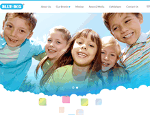 Tablet Screenshot of blue-box.com